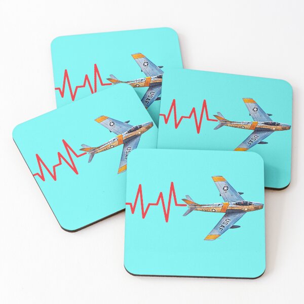 Item preview, F- 86 Sabre You Make My Heart Beat  designed and sold by mydesignsbylar.