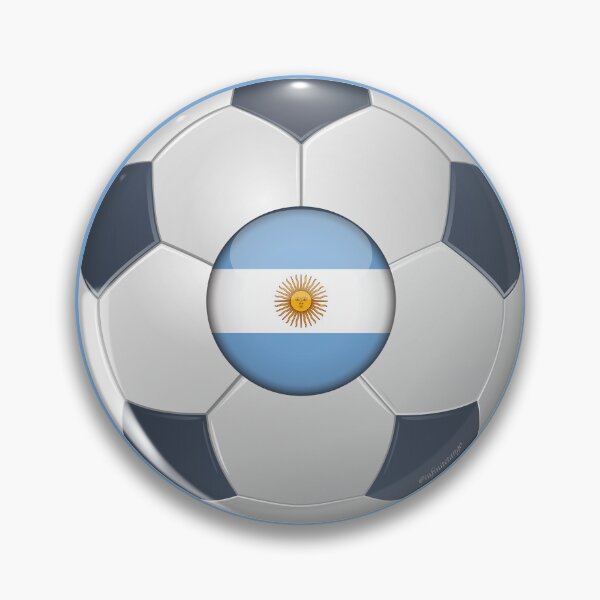 Item preview, Futbol Argentina Flag Soccer Ball designed and sold by infinitetango.