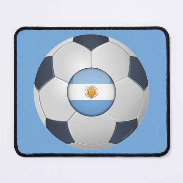 Item preview, Futbol Argentina Flag Soccer Ball designed and sold by infinitetango.