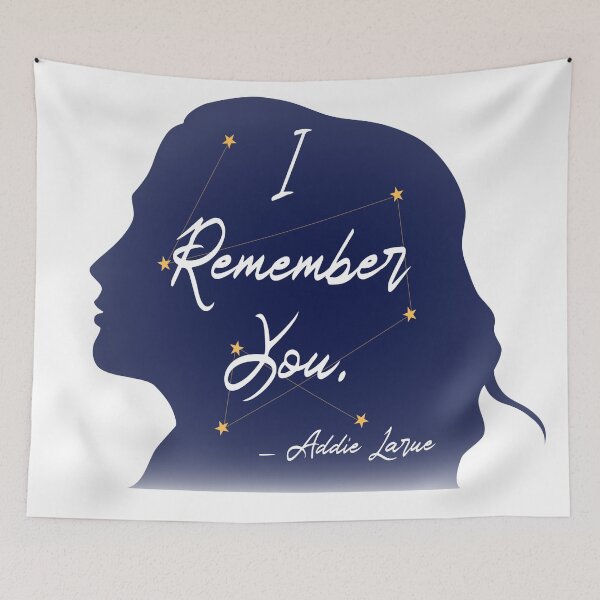 Item preview, I Remember You - The invisible life of Addie Larue designed and sold by Mirksaz-designs.