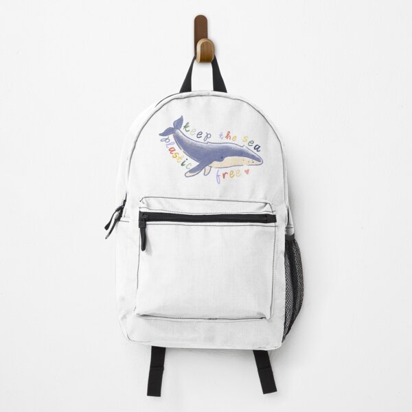 Item preview, Keep the Sea Plastic Free Whale designed and sold by Miss Cassie Bee.
