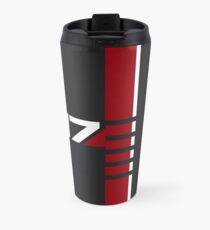 Taza de viaje Mass Effect - N7 Stripe