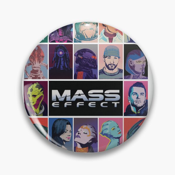 Item preview,  Mass Effect squad pop art inspired illustration designed and sold by picapicaDesign.