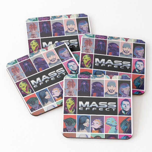 Item preview,  Mass Effect squad pop art inspired illustration designed and sold by picapicaDesign.