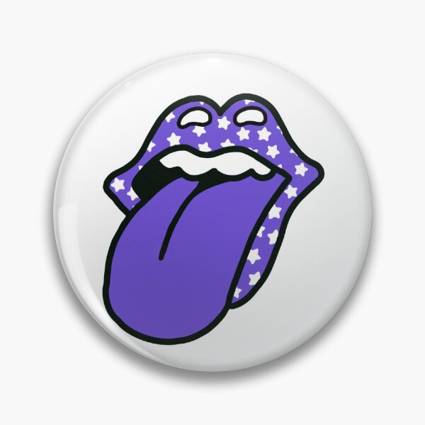 Item preview, Purple Starry Lips designed and sold by lindsay-designs.