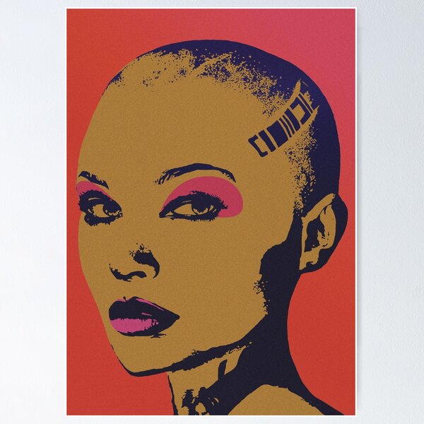 Artikel-Vorschau von Jack von Mass Effect Pop Art inspiriertes Porträt, designt und verkauft von picapicaDesign.