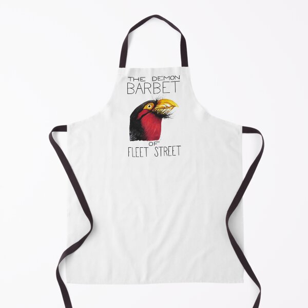 Item preview, The Demon Barbet of Fleet Street (Bearded Barbet) designed and sold by LauraWolfArtist.