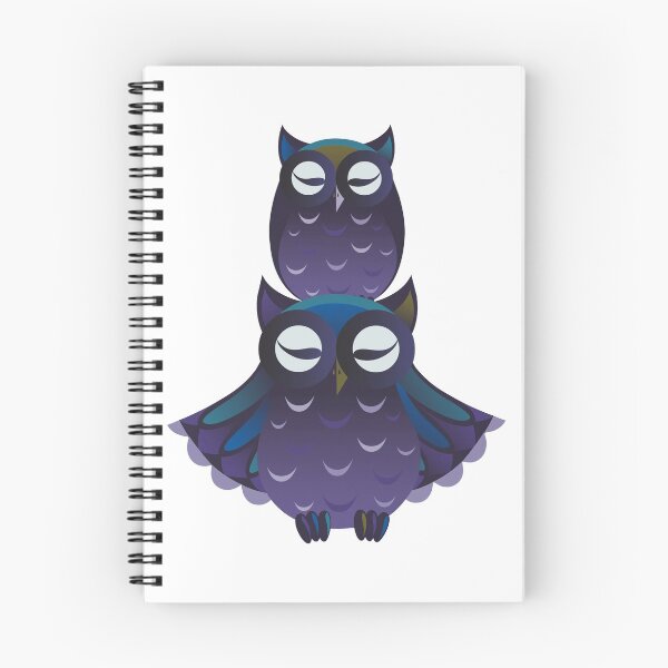 Item preview, owls designed and sold by Ashley Osborne.