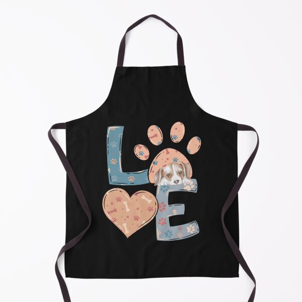 Item preview, LOVE word with puppy designed and sold by HappyLifeCreate.