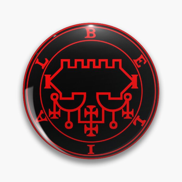 Item preview, Belial Sigil — Harmony In Relationships (Red) designed and sold by OccultMagick.