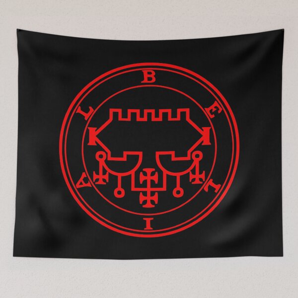 Item preview, Belial Sigil — Harmony In Relationships (Red) designed and sold by OccultMagick.