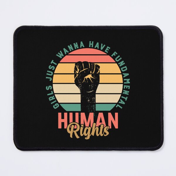 Item preview, Girls Just Want to Have Fundamental Human Rights designed and sold by Smart-Bee.