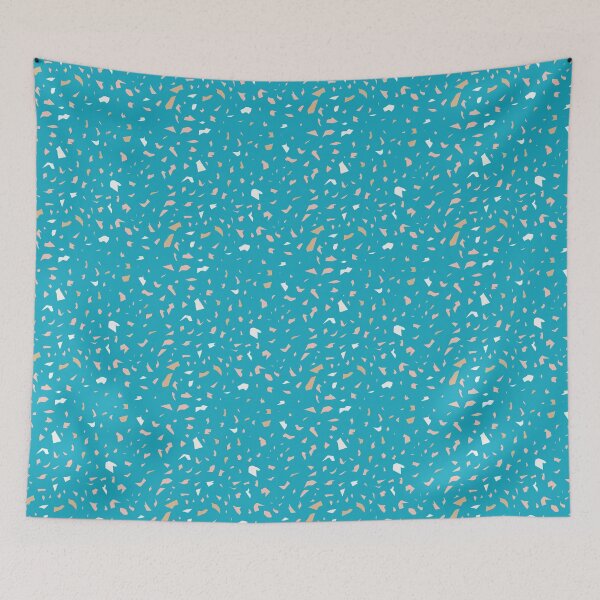 Item preview, terrazzo pattern, abstract art, illusion art designed and sold by creativeliberty.