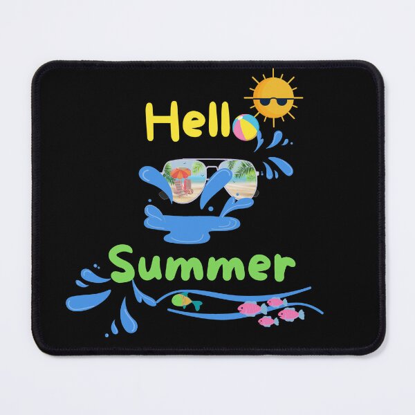 Item preview, Hello Summer 2022 Hot Summer Vibes Water Pattern designed and sold by jkernz.