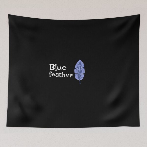 Artikelvorschau, blaue Feder entworfen und verkauft von YoucefARTshope ⭐⭐⭐⭐⭐.