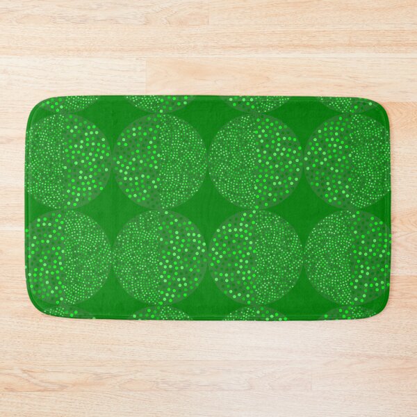 Item preview, Pointillism Circles Greens designed and sold by john-ess.