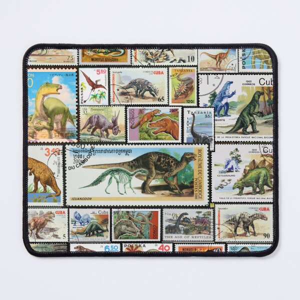 Item preview, Dinosaur Stamp Collage  designed and sold by 2AGoodHome.