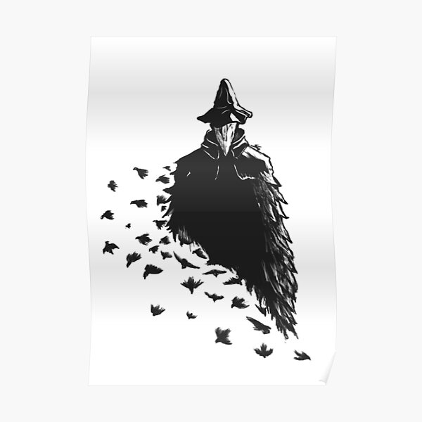 Bloodborne The Old Hunter Posters Redbubble