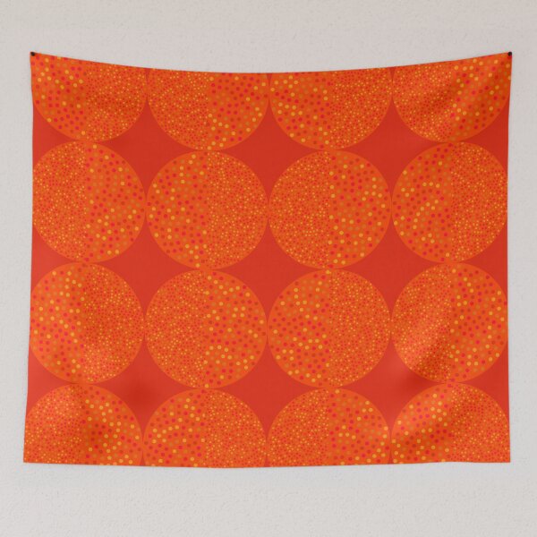 Item preview, Pointillism Circles Reds designed and sold by john-ess.