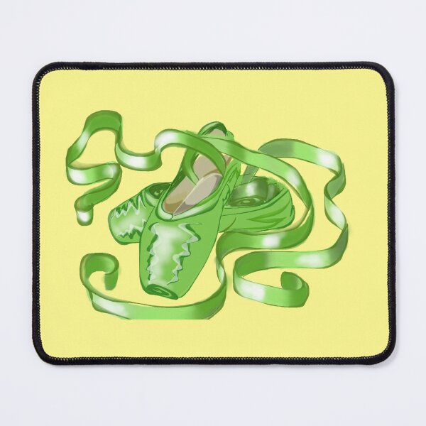 Item preview, Green Pointe Shoes Digital Art Design: Bags, beverage containers, home decor designed and sold by Heather Cox.