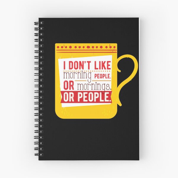 Item preview, I Don't Like Morning People designed and sold by Rae134.