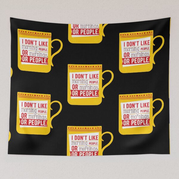 Item preview, I Don't Like Morning People designed and sold by Rae134.
