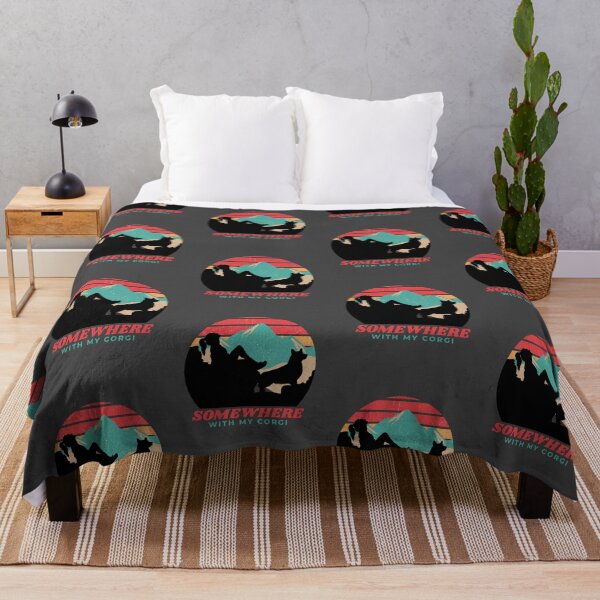 Item preview, Somewhere With My Corgi Womens Adventurous Outdoor Gift designed and sold by Guarddogdrive.