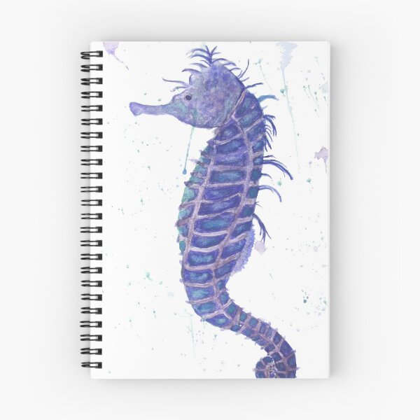 Item preview, Watercolor Sea Horse  designed and sold by CHWebbArt.
