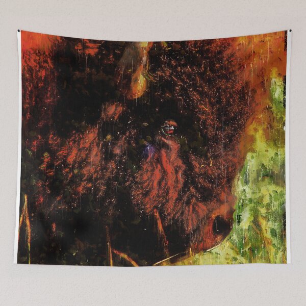 Item preview, American Buffalo Strong Oil Paint, American Bison Drawing, Native American Bison Art, Bison Artwork Native American designed and sold by Trendymotion.