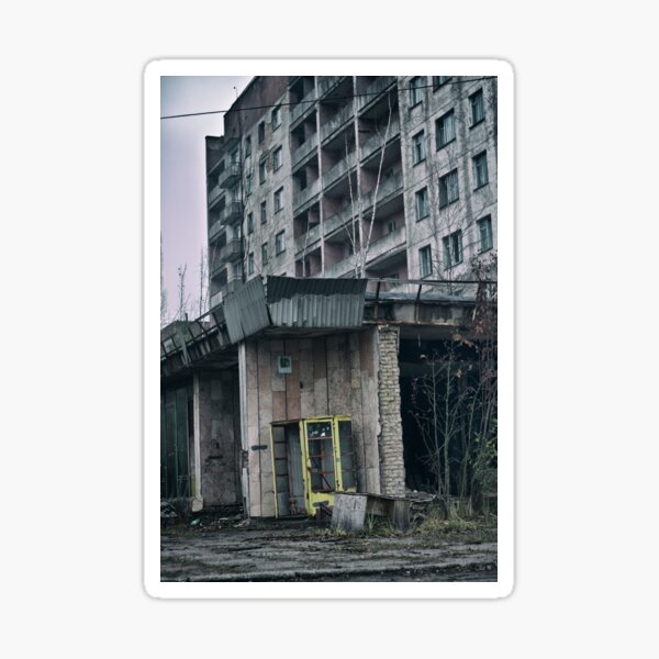Artikel-Vorschau von Puppe in einem Münztelefon in Pripyat., designt und verkauft von Car drawings by Pavlo Scherbatyuk.
