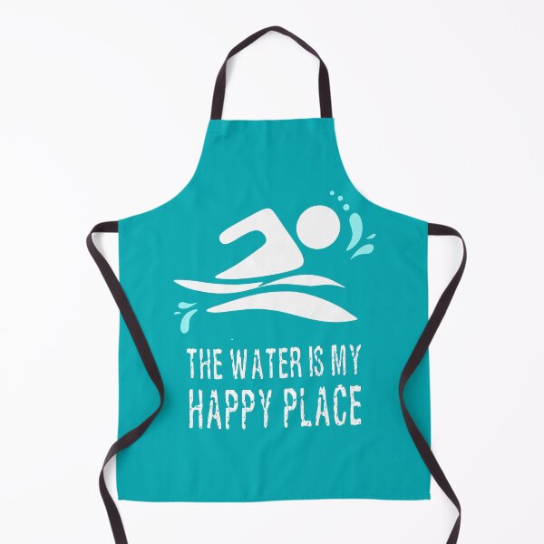 Artikelvorschau, Aufruf an alle wilden Freiwasserschwimmer, Winterbader. Das Wasser ist mein glücklicher Platz-Spaßentwurf für Schwimmerliebhaber. wasserblau entworfen und verkauft von Caroline Laursen.