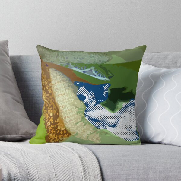 Steven's dog Throw Pillow