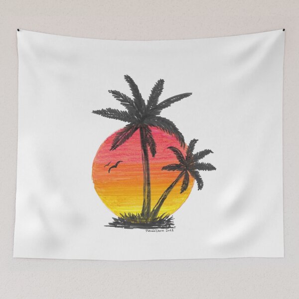 Item preview, Palm Tree Silhouette  designed and sold by ReneeDixonArt.