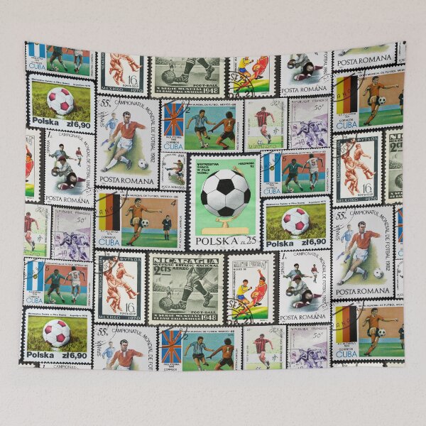 Item preview, Football (Soccer) Stamp Collage  designed and sold by 2AGoodHome.