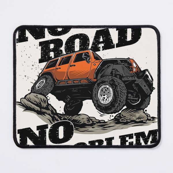Item preview, No Road No Problem poster designed and sold by lindaevanss.