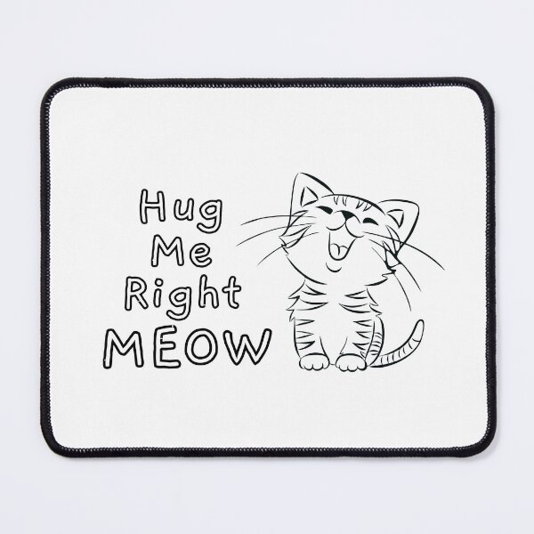 Item preview, Hug me right meow cute kitten designed and sold by Catspeople.