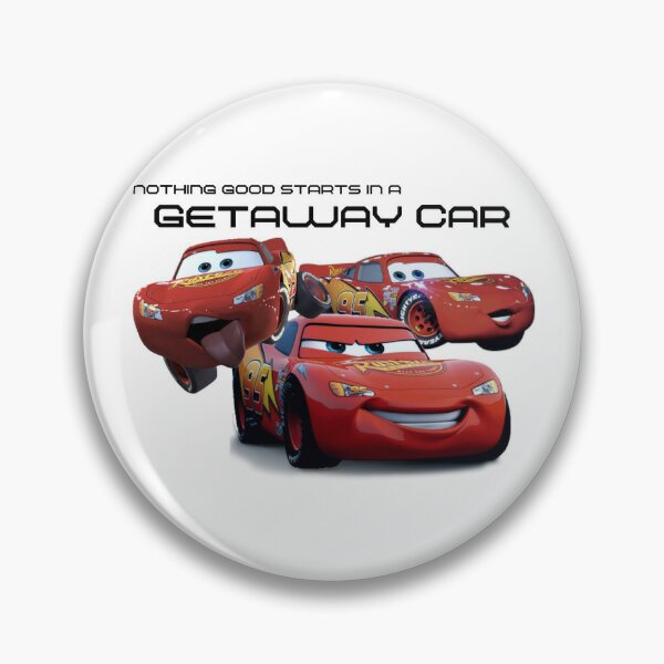 Lightning Mcqueen Pins and Buttons for Sale | Redbubble