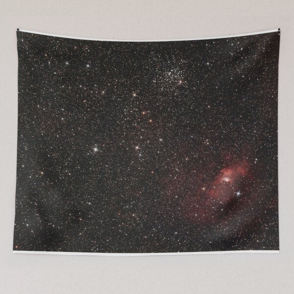 Item preview, M52, Bubble Nebula and Nova in Cassiopeia designed and sold by ShinyPhoto.