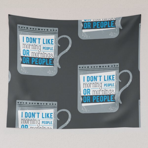 Item preview, I Don't Like Morning People designed and sold by Rae134.