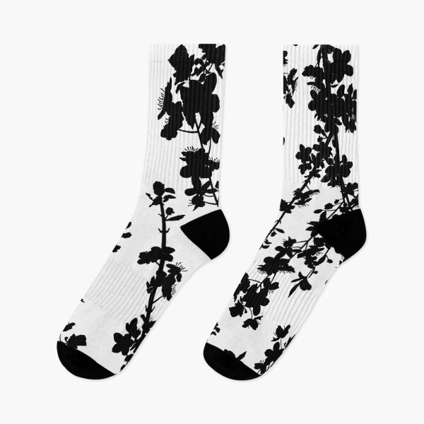 Item preview, White and Black Blossoms designed and sold by BeJolley.