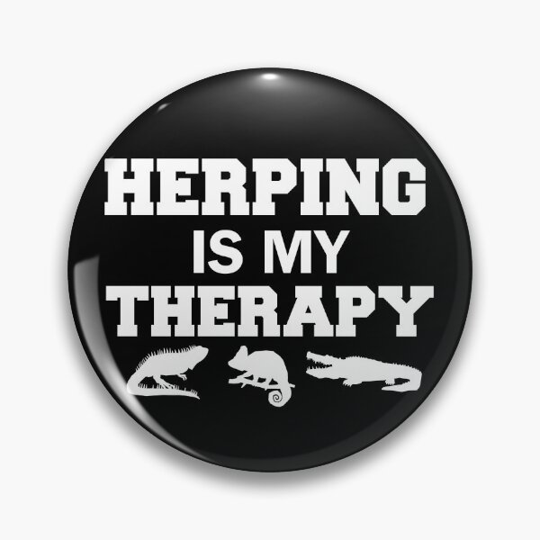 Item preview, herping is my therapy, funny herpetologist, therapy funny herpetology, herping lovers gift, funny herping quotes design, reptiles rules, funny gifts ideas for herping designed and sold by adjamine.