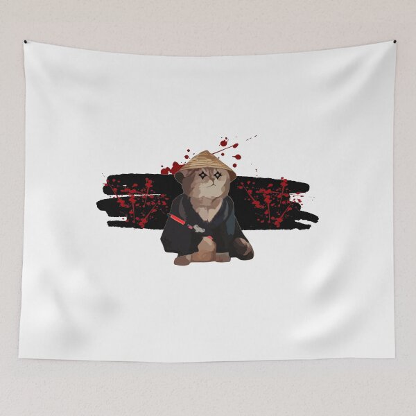 Item preview, Japanese Samurai Meow Meowtashama 8 designed and sold by weirdandstrange.