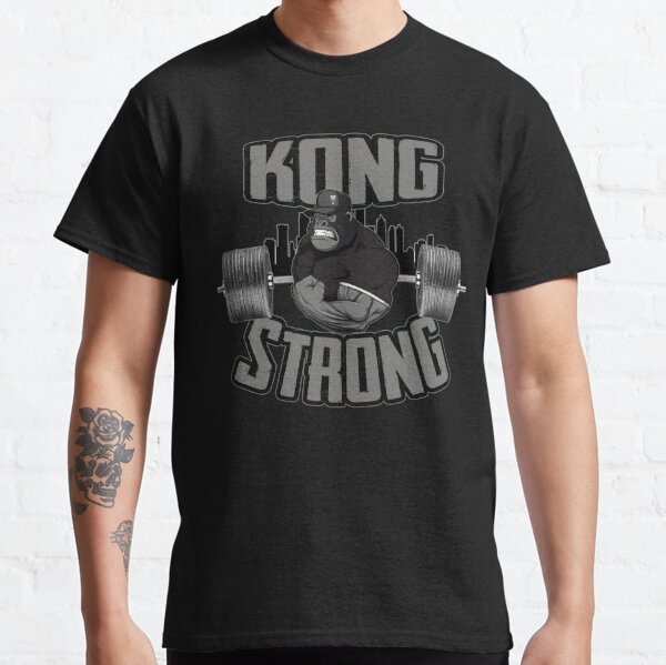 Gorilla Mma Fighter Camiseta prémium con cita de artes marciales mixtas,  Negro 