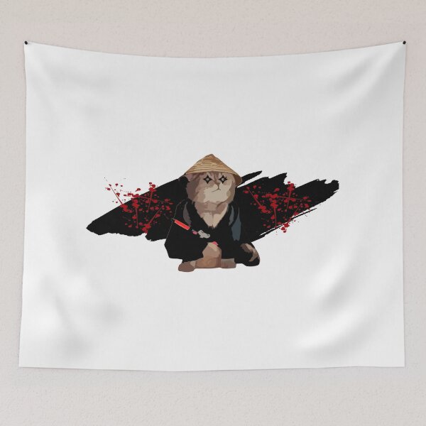 Item preview, Japanese Samurai Meowtashama Meow  designed and sold by weirdandstrange.