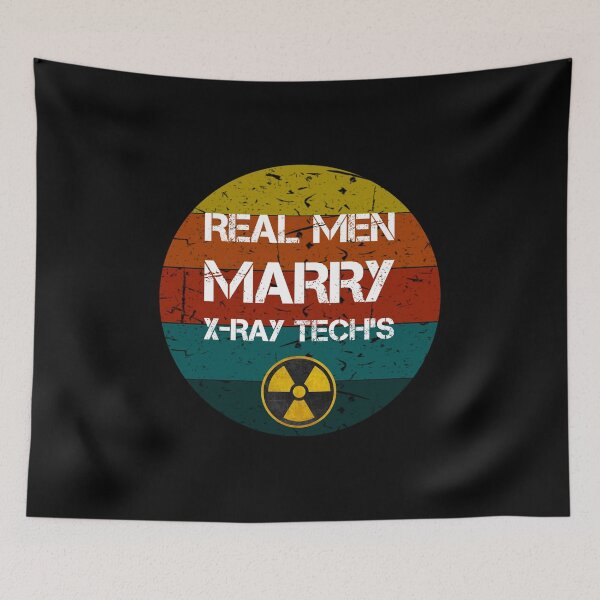 Item preview, Real Men Marry X-Ray Tech's Vintage Gifts designed and sold by rachidhaz.