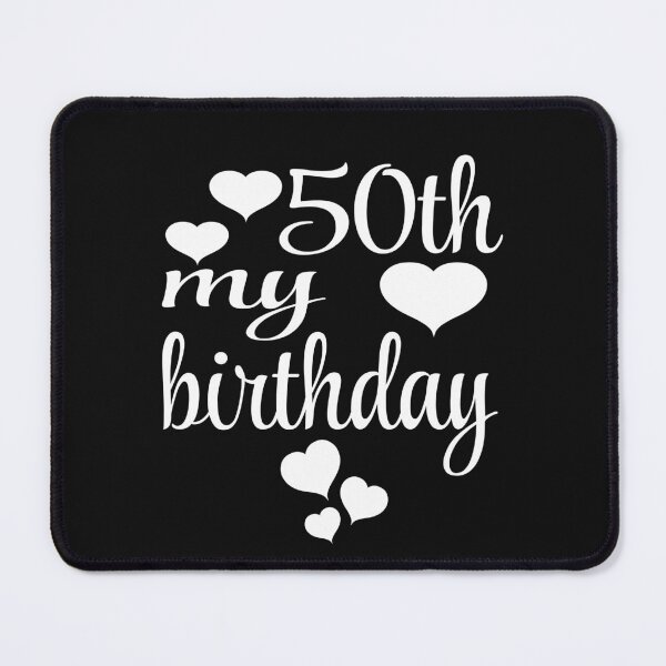 Item preview, MY 50TH BIRTHDAY HEART. designed and sold by leicha.