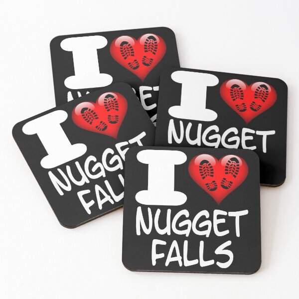 Item preview, I Love Nugget Falls Trail Tongass National Forest Juneau Alaska designed and sold by Sonatablue.