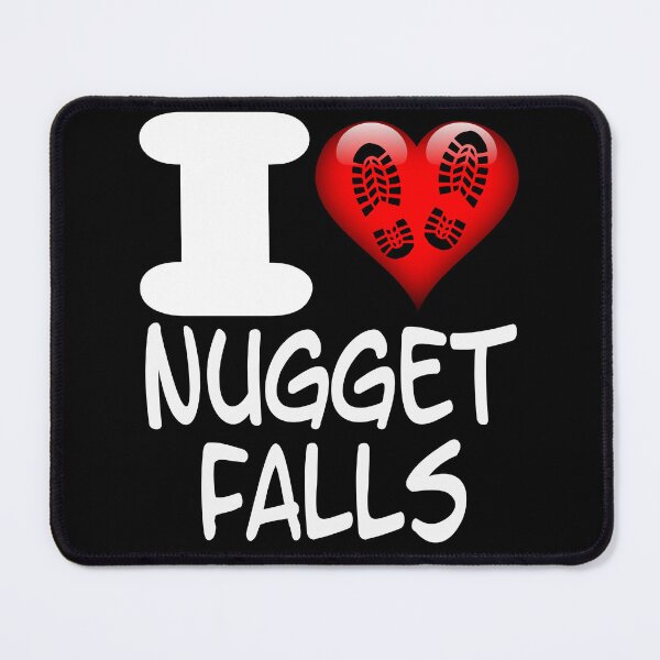 Item preview, I Love Nugget Falls Trail Tongass National Forest Juneau Alaska designed and sold by Sonatablue.