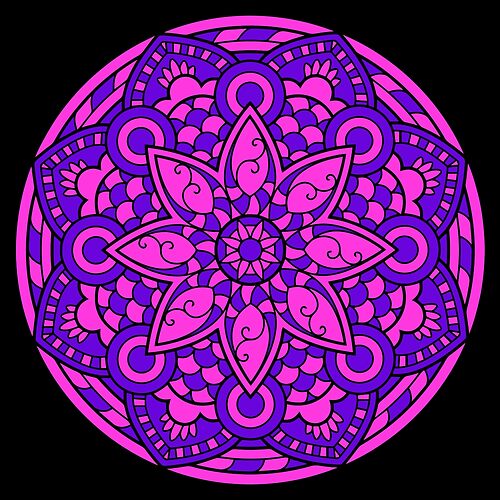 Floral Mandalas 108 (Style:25)