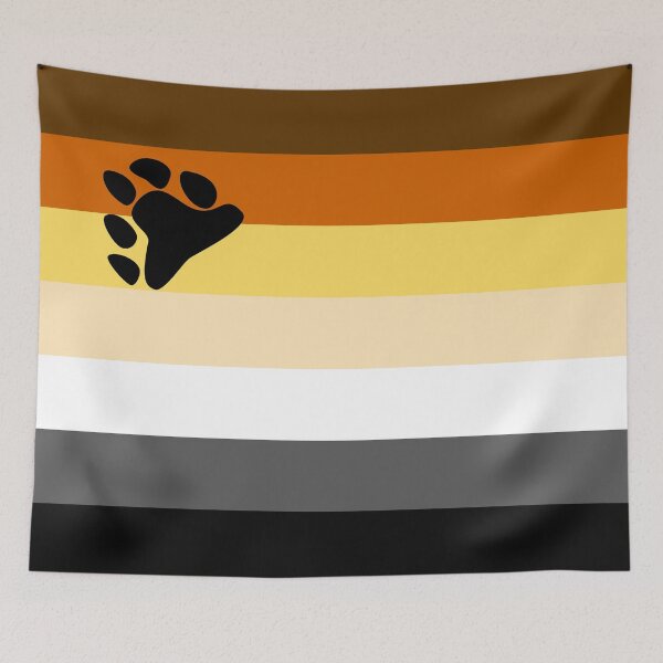 Item preview, Gay Bear Pride Flag designed and sold by Pridish.